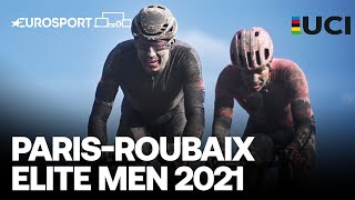 ParisRoubaix Hommes 2021  Highlights  Cycling  Eurosport [upl. by Abana]