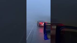 Cherohala Skyway at Night  Heavy Fog cars automotive volkswagen [upl. by Eniak469]