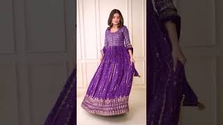 Best Anarkali Dress Designs For Wedding Guest [upl. by Noelopan361]