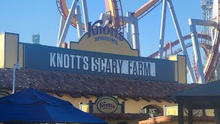 knotts berry farm vlog not knotts scary farm [upl. by Goldi447]