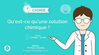 ⌚🧪 Questce quune solution chimique  ‖ Physiquechimie ‖ Collège amp Lycée [upl. by Nnawtna797]