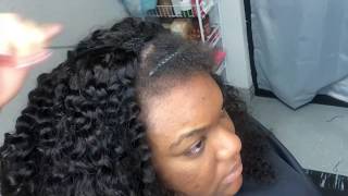 Flip Over Method 4c Hair  TGE HAIR [upl. by Letch241]