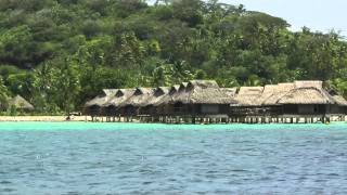 Bora Bora Polynesien South Sea French Polynesia Pearl of the Pacific  lagoons and beaches [upl. by Aicined]