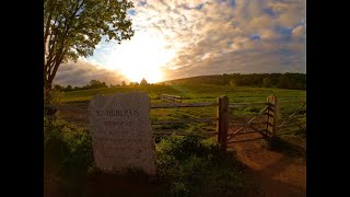 St Huberts Church 1053 AD Idsworth Hampshire England [upl. by Alimaj]