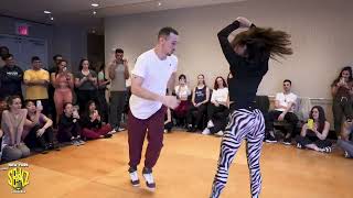 New York SBKZ Congress  Brazilian Zouk Paulo amp Luiza Workshop [upl. by Idnod]