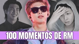 100 momentos icónicos en la HISTORIA de RM de BTS [upl. by Gavriella]