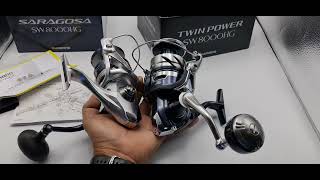 SHIMANO SARAGOSA SW 8000 HG [upl. by Feola]