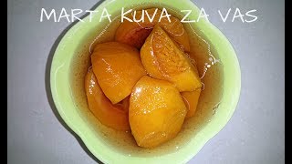 RECEPT ZA KOMPOT OD BRESKVI [upl. by Netsirk]