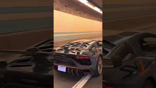 Tunnel Run With The SVJ subscribemychannellamborghinisvjautomobileluxurycarshortsvideo [upl. by Heber375]