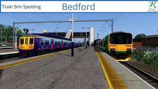 Trains at Bedford MML  8221 [upl. by Eitsim]