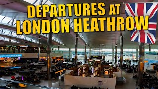 ⭐Your Virtual Departure at LONDON HEATHROW AIRPORT LHR [upl. by Eetnuahs114]