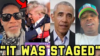 Celebrities REACT To Donald Trump Shot On Stage During Rally In Pennsylvania [upl. by Normac]