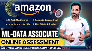 Amazon ML Data Associate Online Test  Amazon ML Data Associate Assessment Test  ML Data Associate [upl. by Assetan30]