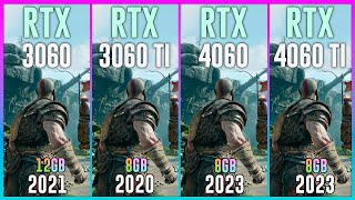 RTX 3060 vs RTX 3060 TI vs RTX 4060 vs RTX 4060 TI  Test in 25 Games [upl. by Marmaduke]