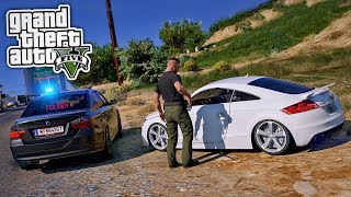 Zivilpolizei stellt GESUCHTEN RASER 😱  GTA 5 Polizei Mod [upl. by Clerissa365]