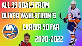 All 33 Goals From Oliver Wahlstroms Career So Far 20202022 [upl. by Karita]