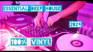 Essential deep house mix  Vinyl 2024 [upl. by Anuahs176]