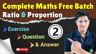 Ratio amp Proportion  अनुपात और समानुपात  RatioandProportion Concept Trick amp Method in Hindi Part 2 [upl. by Colas6]