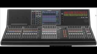 YAMAHA CL5 series Curso consolas digitales Parte 1 superficie de control extenso [upl. by Noremak]