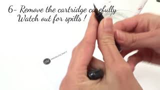 How To Get The Ink Flowing In My Manuscript Calligraphy Pen [upl. by Groves571]