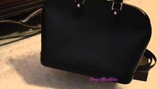 Louis Vuitton Alma Epi PM Overview [upl. by Silyhp]