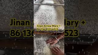 Jinan Arrow Instant rice fortified rice nutrition rice food FRK rice extruder machinery working well [upl. by Ennovehs]