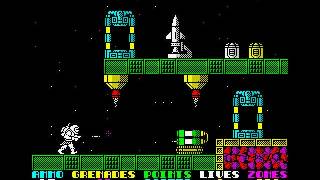 Exolon ZXSpectrum Game [upl. by Nagad]