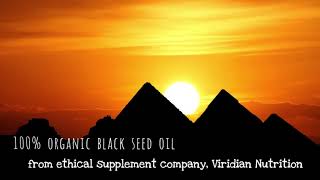 Egyptian Black Seed Oil from Viridian Nutrition [upl. by Rama]