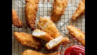 Panko Fried Chicken Tenders  Its so Crunchy amp Tender [upl. by Charlean]