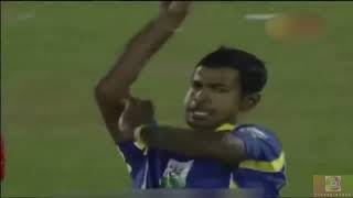 Nuwan Kulasekara Inswing Bowling Slow Motion  Former Best Sri lankan Player [upl. by Karna]