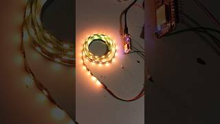 Ws2812B led strip control by esp8266 led arduino esp8266 nodemcu [upl. by Nojad]