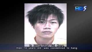 First drug offender Yong Vui Kong on death row escapes gallows  14Nov2013 [upl. by Yleve]