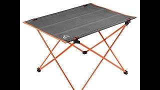 Terra Hiker Table Pliante Camping Randonnée 💢Vendeur AMAZON  TerraHikerFR 💢Vidéo by Kodar ® [upl. by Hosfmann]