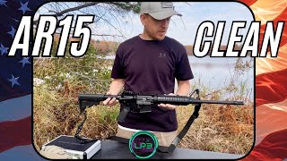 HOW TO clean an AR15  Army Standard [upl. by Assirralc]