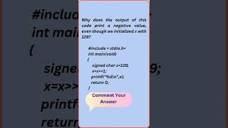 CProgramming Coding LearnC DataTypes SignedChar BitwiseOperators ProgrammingBasics [upl. by Lew]