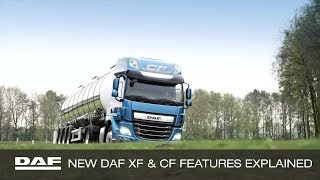 DAF Trucks UK  New DAF CF and XF Features Explained  Pure Excellence [upl. by Dart]