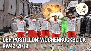 Der Postillon Wochenrückblick 1420 Oktober 2019 [upl. by Eelirem]