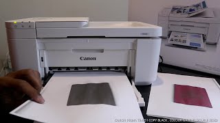 CANON PIXMA TR4551 COPY BLACK  COLOUR amp PRINT DOUBLE SIDED [upl. by Fifi974]