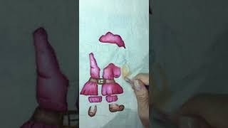 Pintura em tecido Papai Noel  Parte 03 [upl. by Ydissac]