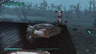 Fallout 4 Curie vs Codsworth unsuccessful fight [upl. by Ojeitak63]