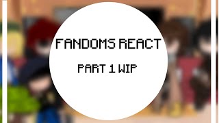 Fandoms react  discontinued forever [upl. by Corney]