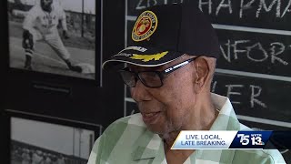 Birmingham baseball legend Rev Bill Greason celebrates 100th birthday at Rickwood Field [upl. by Xineohp906]