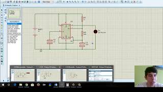 Simulación proteus  Timer 555 astable monoestable biastabe [upl. by Melda428]