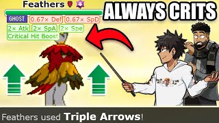 Sniper Weak Armor Tough Claws Super Luck Adaptability Scope Lens Triple Arows Hisuian Decidueye [upl. by Ellehcram]