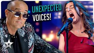 UNEXPECTED Voices That STUNNED The Judges  Got Talent Global [upl. by Burnside]