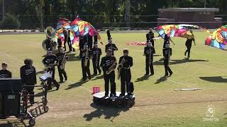 Rockingham County High School Marching Band at FuquayVarinia High School 10192024 [upl. by Alyda402]