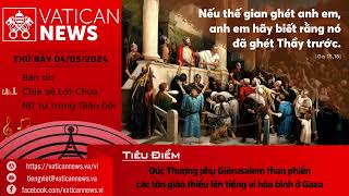 Radio thứ Bảy 04052024  Vatican News Tiếng Việt [upl. by Gershom]