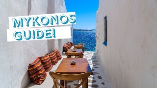 Best things to do in Mykonos Greece  3 days in Mykonos [upl. by Helmut]