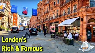 Mayfair London Walking Tour  Lifestyles of the Rich and Famous [upl. by Yendroc]