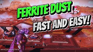 No Mans Sky How to get Ferrite Dust FAST [upl. by Ymij]